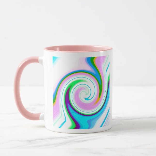 Swirl Pastel Tasse (Links)