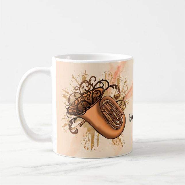 Swirl Tuba Tasse (Links)