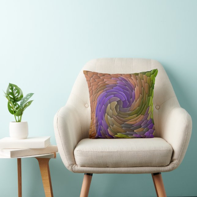 Swirlin' garden..... kissen (Stuhl )