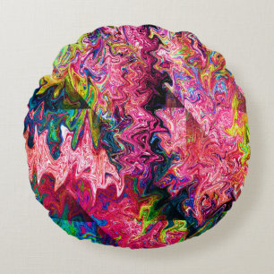 Swirlin' Squigglies...... Rundes Kissen