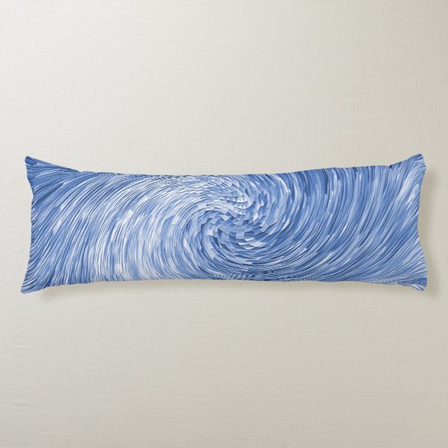 Swirling Blue....... Seitenschläferkissen (Vorderseite)