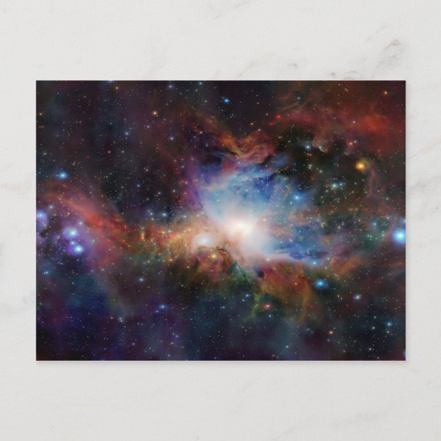 Swirling Cosmos Postkarte (Vorderseite)