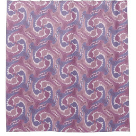 Swirling Hares Tesselung Soft lila S Vorhang 5