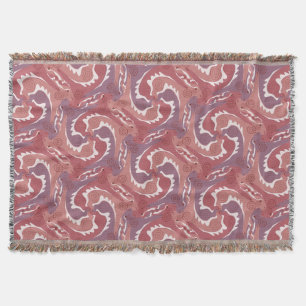 Swirling Hares Tesselung Weichzeichnen Grün T Blan Decke
