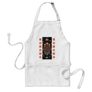 Swirling Santa Magic: Tasse und Küche Schürze