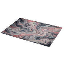 Swirling Shades of Pink, Grey, and White