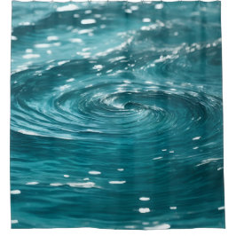 "Swirling Water Vortex" Duschvorhang