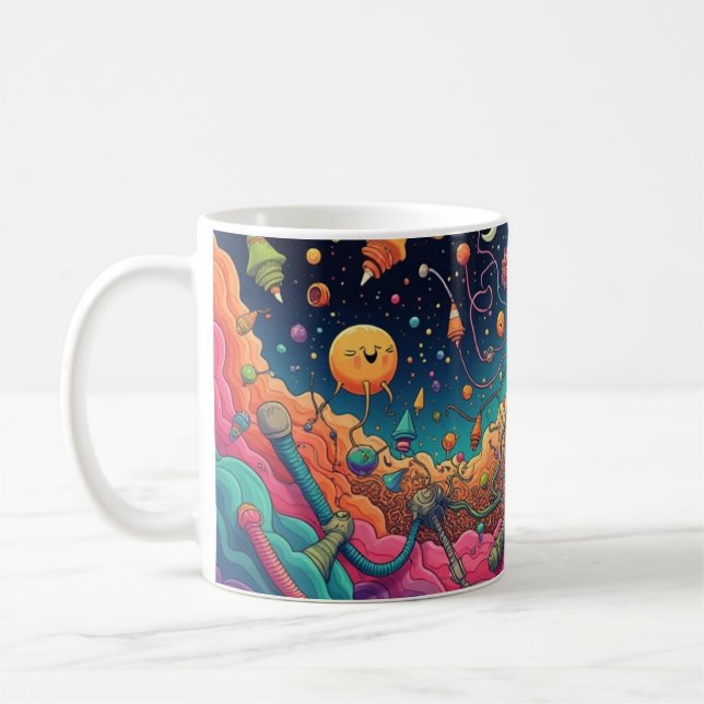 Swirls of Expression Kaffeetasse (Links)