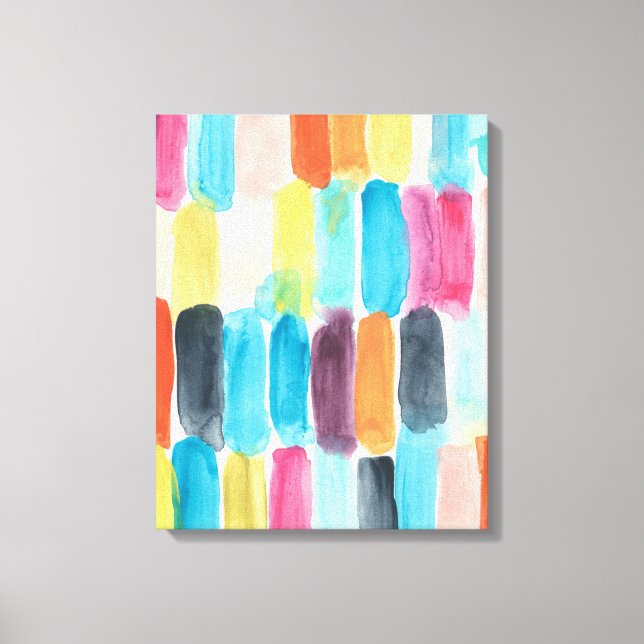 Swish Swatch I Leinwanddruck (Vorderseite)