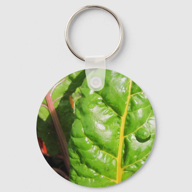 Swiss Chards Schlüsselanhänger (Vorderseite)