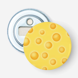 Swiss Cheese Vector Design für Käseliebhaber Flaschenöffner