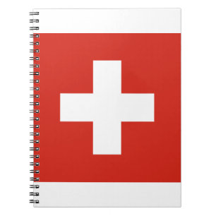 Swiss Confederation - Switzerland Flag Notizblock