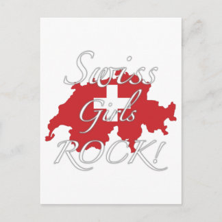 Swiss Girls Rock! Postkarte