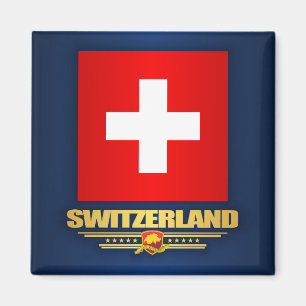 "Swiss pride" Magnet