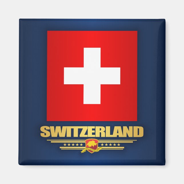 "Swiss pride" Magnet (Vorne)