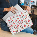 Swiss Souvenirs Pattern Laptopschutzhülle<br><div class="desc">Introducing our Swiss Souvenirs Pattern iPad Cover. A stylish and practical accessory that will protect your iPad while showcasing your love for Switzerland! The sleeve features colorful illustrations pattern inspired by Swiss icons, such as the Matterhorn, Swiss map, Lucerne Chapel Bridge, Swiss Army Knife, and the traditional Swiss cow. Contact...</div>