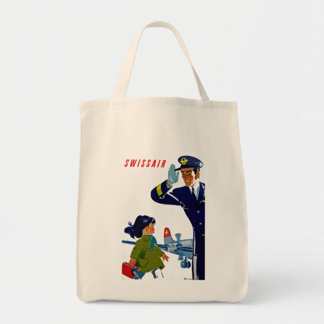 Swissair Little Girl Tragetasche (Vorne)