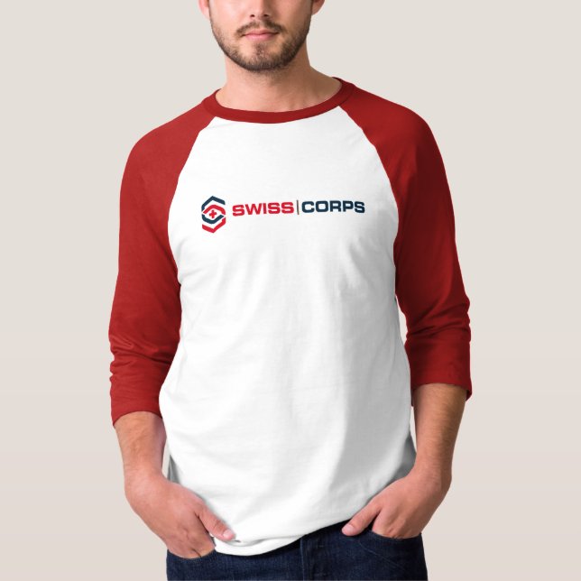 SwissCorps offizielles Schweiss-Shirt T-Shirt (Vorderseite)