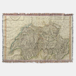 Swisserland - die Schweiz-Atlas-Karte Decke