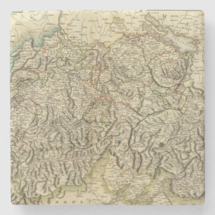 Swisserland - die Schweiz-Atlas-Karte Steinuntersetzer