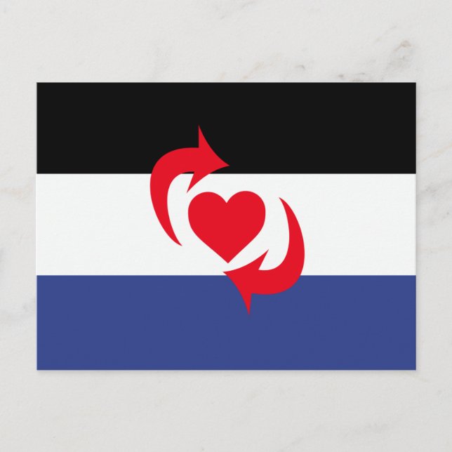 Switch Stolzflagge Postkarte (Vorderseite)