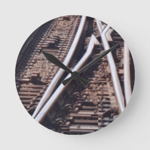 Switches Runde Wanduhr