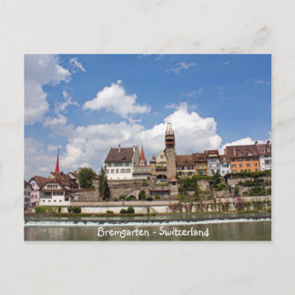 Switzerland Bremgarten Photography Postcard Postkarte