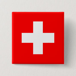 Switzerland Flag Button
