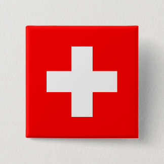 Switzerland Flag Button