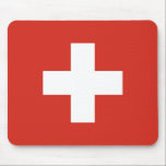 Switzerland Flag Mousepad<br><div class="desc">Search "wowsmiley" for more products like this one.</div>