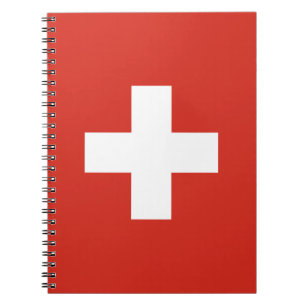 Switzerland Flag Notizblock