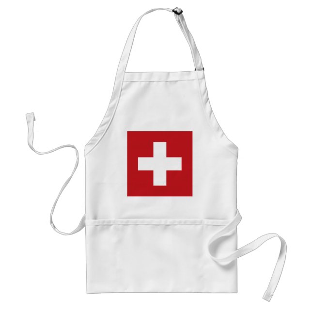 Switzerland Flag Schürze (Vorne)