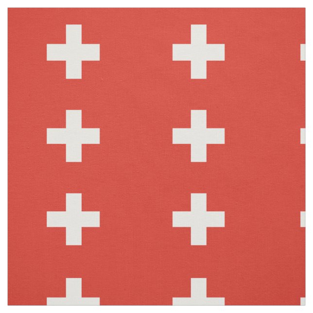 Switzerland Flag Stoff (Muster)
