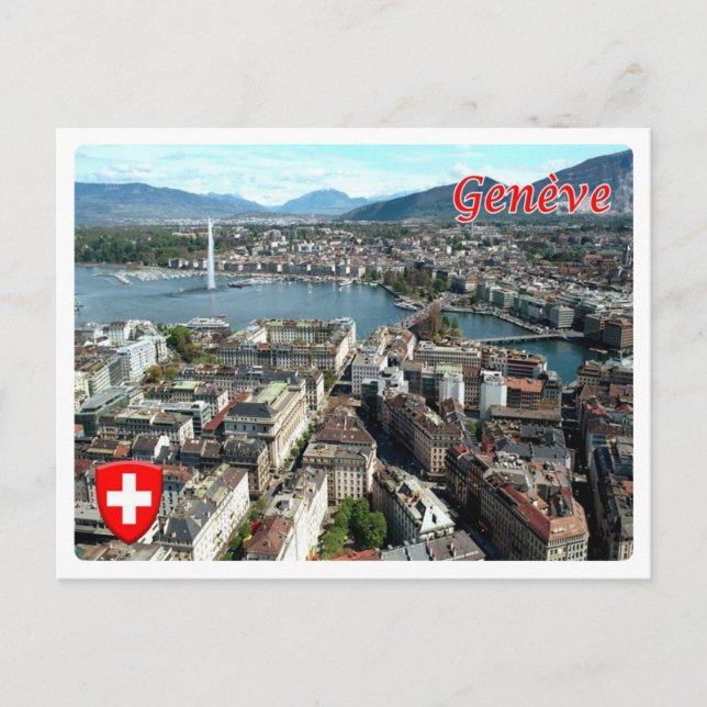 Switzerland - Geneva - Genève - Postkarte (Vorderseite)