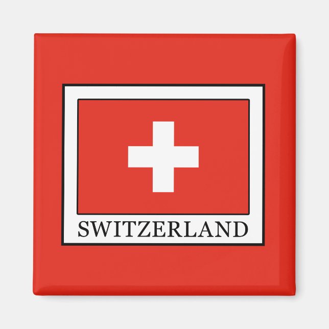 Switzerland Magnet (Vorne)
