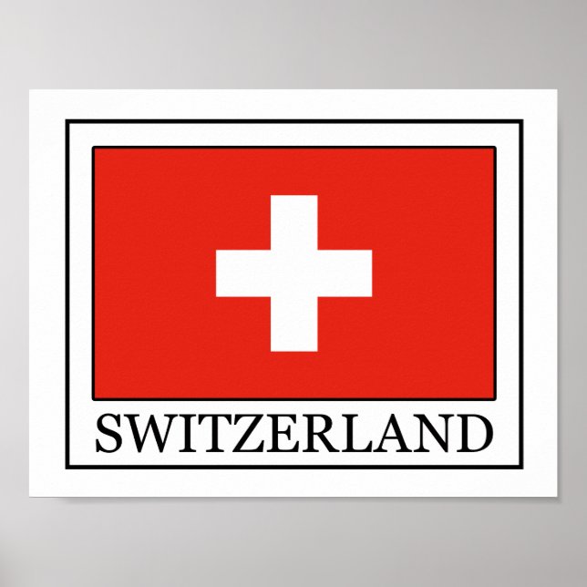 Switzerland Poster (Vorne)