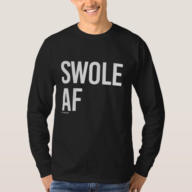 Swole AF -   Typ-Fitness - .png T-Shirt (Vorderseite)