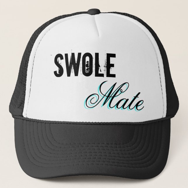 Swole Kamerad Truckerkappe (Vorderseite)