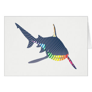 Swoosh couleur requin