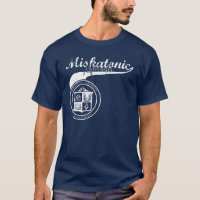 Swoosh Miskatonic HochschulShirt auf Dunkelheit