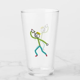 Sword Swallowing Stickman Glas