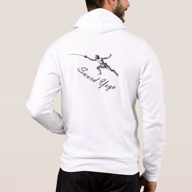 Sword Yoga Hoodie (Rückseite)