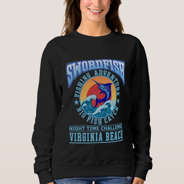 SWORDFISH FISCHEREIABENTEUER SWEATSHIRT (Vorderseite)