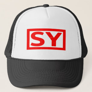 Sy Briefmarke Truckerkappe