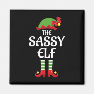 Sy-Elf-Familie passende Gruppen-Weihnachten Magnet