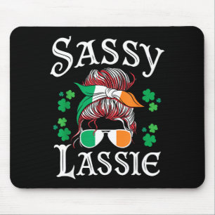 Sy Lie St. Patricks Day Kleeblatt Mousepad