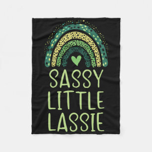 Sy Little Lie Kids St. Patrick's Day Kinder Toddle Fleecedecke
