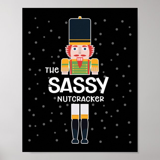 Sy Nutcracker Familie Matching Funny Geschenk Paja Poster (Vorne)