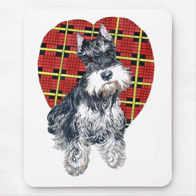 Sybil der Schnauzer Mousepad (Vorne)
