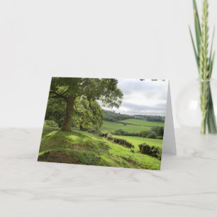 Sycharth in Powys, Wales, während des Karte